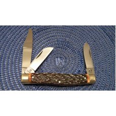 Robt Klass Solingen Germany Kissing Crane 1239 XIX Bone Stockman Knife c.1980 Robt Klass Solingen Germany Kissing Crane 1239 XIX Bone Stockman Knife c.1980