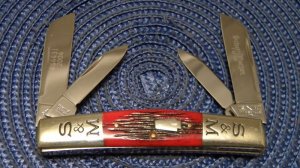 Schatt & Morgan Titusville PA. 2004 Bone 044431 Congress Knife