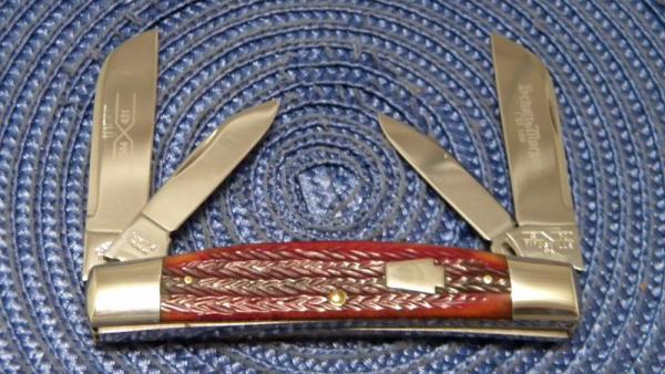 Schatt & Morgan Titusville PA. Bone 044431 Congress Knife Schatt & Morgan Titusville PA. Bone 044431 Congress Knife