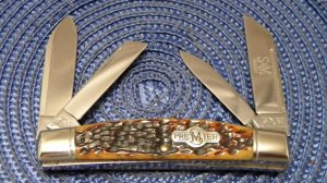 Schatt & Morgan Titusville PA. 2004 Bone 044431 Congress Knife