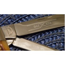 Schatt & Morgan Titusville PA. 044433 Bone Congress 2002 NKCA Club Knife Schatt & Morgan Titusville PA. 044433 Bone Congress 2002 NKCA Club Knife