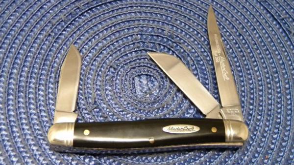 Robeson Mastercraft USA (by Queen Cut. Co.) Horn Stockman Knife