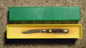Puma Germany Stag 673 Bantam Stockman Knife c.1984 - NIB