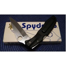 Spyderco AUS-8 Stainless Seki-City Japan C10PBK Endura Tactical Lockback Knife in Box