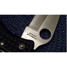 Spyderco AUS-8 Stainless Seki-City Japan C10PBK Endura Tactical Lockback Knife in Box