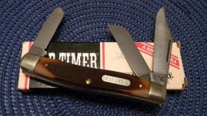 Schrade USA 8OT Delrin Senior Stockman Knife - NIB