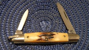 Case XX USA 10 Dot (1980) Stag 05263 R SSP Pen Knife