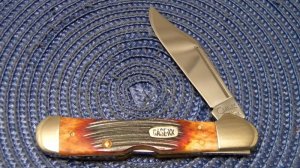 Case XX USA 1998 Bone 61549L SS Copperlock Knife