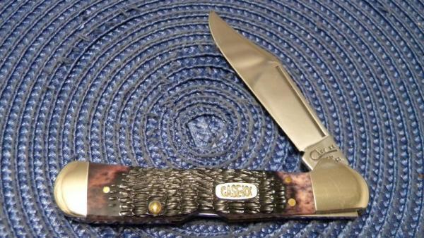Case XX USA 1998 Bone 61549L SS Copperlock Knife