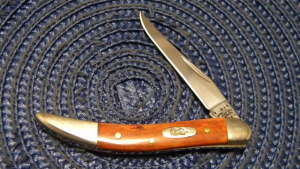 Case XX USA 2011 Bone 610096 SS Tiny Toothpick Knife Case XX USA 2011 Bone 610096 SS Tiny Toothpick Knife