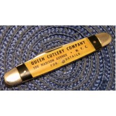 Queen Cutlery Company 200 Madison Avenue NYC Advertising Pen Knife Queen Cutlery Company 200 Madison Avenue NYC Advertising Pen Knife