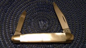 Case XX Stainless USA 2 Dot (1978) Pearl 82079 1/2 Sleeveboard Pen Knife