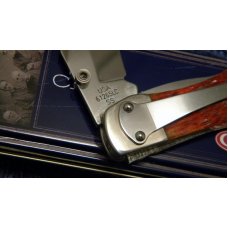 Case Bros Cutlery Co USA Chestnut Bone 61265LC SS Linerlock Folding Hunter Knife in Box c.2003 Case Bros Cutlery Co USA Chestnut Bone 61265LC SS Linerlock Folding Hunter Knife in Box c.2003