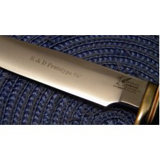 BlackJack Classic Blades Wildfowler Effingham IL USA R&D Prototype 1996 Micarta Fixed Blade Knife BlackJack Classic Blades Wildfowler Effingham IL USA R&D Prototype 1996 Micarta Fixed Blade Knife