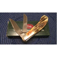Case XX USA 2004 Bone Stag TB6.52110 SS Tony Bose Saddlehorn Knife in Box Case XX USA 2004 Bone Stag TB6.52110 SS Tony Bose Saddlehorn Knife in Box