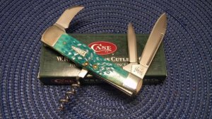 Case XX USA 2003 Jade Bone 64130 SS Bartender Knife in Box
