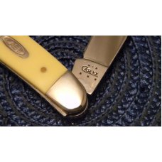 Case XX USA 2004 Yellow 3247H SS Bird Hook Knife in Box