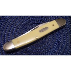 Case XX USA 2004 Yellow 3247H SS Bird Hook Knife in Box