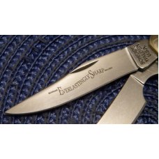 Schrade Walden USA (Taylor Cutlery) Amber Bone SWAJB50 Everlastingly Sharp Razor Trapper Knife - NIB Schrade Walden USA (Taylor Cutlery) Amber Bone SWAJB50 Everlastingly Sharp Razor Trapper Knife - NIB