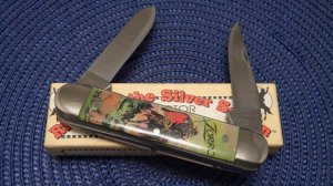 Camillus New York USA Riders of the Silver Screen CM8009 Zorro Big Cigar Knife - NIB