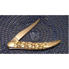 Case XX USA 2005 Bone 610096 SS Orange County Choppers Tiny Texas Toothpick Knife in Tin Case XX USA 2005 Bone 610096 SS Orange County Choppers Tiny Texas Toothpick Knife in Tin