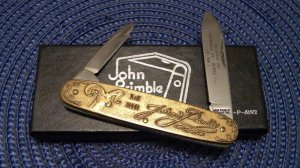 John Primble Belknap Inc. USA J-P-AW2 American Wildlife Series Knife - NIB