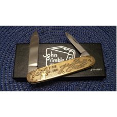 John Primble Belknap Inc. USA J-P-AW2 American Wildlife Series Knife - NIB John Primble Belknap Inc. USA J-P-AW2 American Wildlife Series Knife - NIB