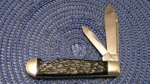 Camillus New York USA #33 Bone Easy Open Jack Knife