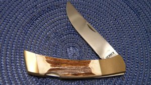 Gerber Portland, OR 97223 USA Stag Folding Sportsman II Lockback Knife