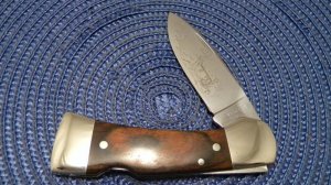 Western USA 532 H Wood Westlock Lockback Knife c.1984