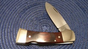 Western USA 53 J Wood Westlock Lockback Knife c.1986