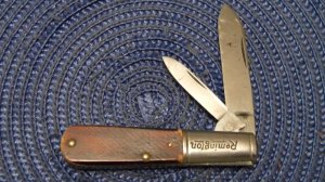 Remington Made in USA Bone RB43 Barlow Knife c.1930's