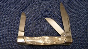 John Primble Belknap Inc. (Boker) Cracked Ice 5371 ☆ Stockman Knife c.1968-1985
