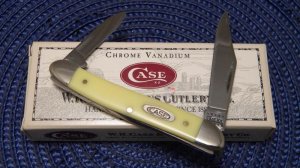 Case XX USA 2000 Yellow 32087 CV Pen Knife - NIB