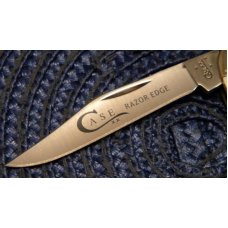 Case XX USA 2007 Stag 52109X SS Razor Edge Baby Copperhead Knife - NIB