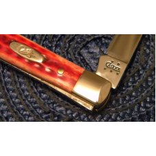 Case XX USA 2005 Pocket Worn Old Red Bone 6185 SS Doctors Knife - NIB Case XX USA 2005 Pocket Worn Old Red Bone 6185 SS Doctors Knife - NIB