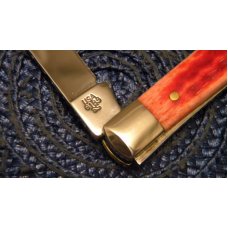 Case XX USA 2005 Pocket Worn Old Red Bone 6185 SS Doctors Knife - NIB Case XX USA 2005 Pocket Worn Old Red Bone 6185 SS Doctors Knife - NIB