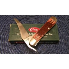 Case XX USA 2002 Cranberry Bone 61953L SS Russlock Knife - NIB Case XX USA 2002 Cranberry Bone 61953L SS Russlock Knife - NIB