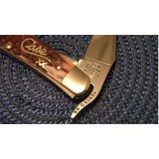 Case XX USA 2002 Cranberry Bone 61953L SS Russlock Knife - NIB Case XX USA 2002 Cranberry Bone 61953L SS Russlock Knife - NIB