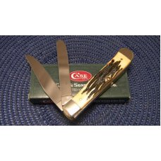 Case XX USA 2003 Bone Stag 6.5254 SS Trapper Knife - NIB Case XX USA 2003 Bone Stag 6.5254 SS Trapper Knife - NIB