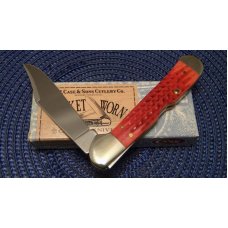Case XX USA 2001 Pocket Worn Old Red Bone 61549L SS Copperlock Knife - NIB Case XX USA 2001 Pocket Worn Old Red Bone 61549L SS Copperlock Knife - NIB