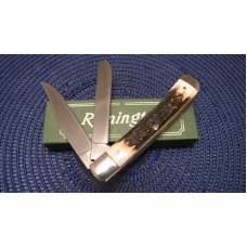 Remington USA Stag 18698 Trapper Knife - NIB Remington USA Stag 18698 Trapper Knife - NIB