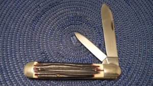 Maher & Grosh Stainless Steel (Queen) Imitation Winterbottom Bone Large Jack Knife c.1960's