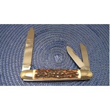 Kissing Crane Solingen Germany Stag 1975 NKC & DA Club Knife Whittler 1st NKCA Club Knife Kissing Crane Solingen Germany Stag 1975 NKC & DA Club Knife Whittler 1st NKCA Club Knife