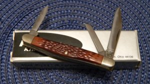 Ka-Bar 1071 USA Delrin Little Stockman Knife in Box c.1966-1982