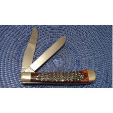 Case XX USA 6 Dot (1974) Bone 6254 Trapper Knife