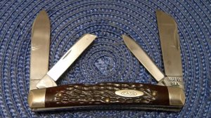 Case XX USA 7 Dot (1973) Bone 6488 Congress Knife