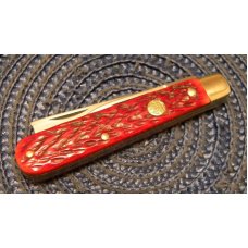 United Boker Solingen Germany Red Bone UC 122R One Arm Handi Razor Knife United Boker Solingen Germany Red Bone UC 122R One Arm Handi Razor Knife