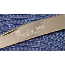 Queen Steel Made In USA BB7 Burnt Bone Toothpick Knife c.1993 in Box Queen Steel Made In USA BB7 Burnt Bone Toothpick Knife c.1993 in Box