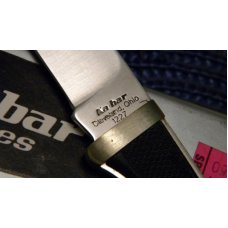 Ka-Bar Cleveland Ohio 1227 Stainless Hong Kong Fixed Blade Sheath Knife in Box c.1966-1982 Ka-Bar Cleveland Ohio 1227 Stainless Hong Kong Fixed Blade Sheath Knife in Box c.1966-1982